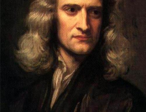 Der fallende Apfel und der einsame Sir Isaac Newton